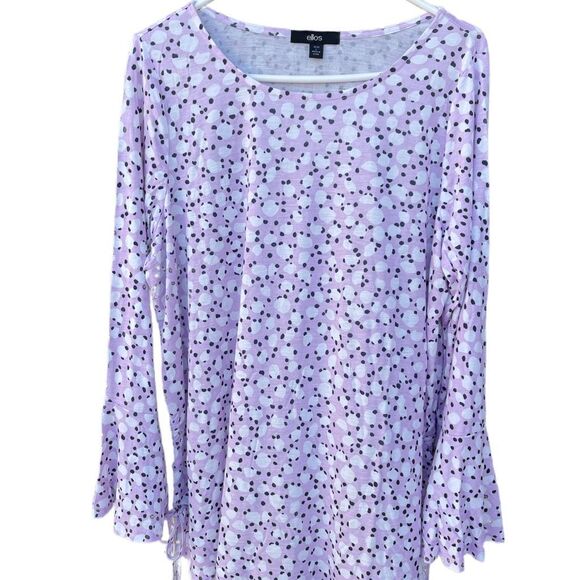 NWT Ellos size large bell sleeve over sized top - Picture 2 of 6